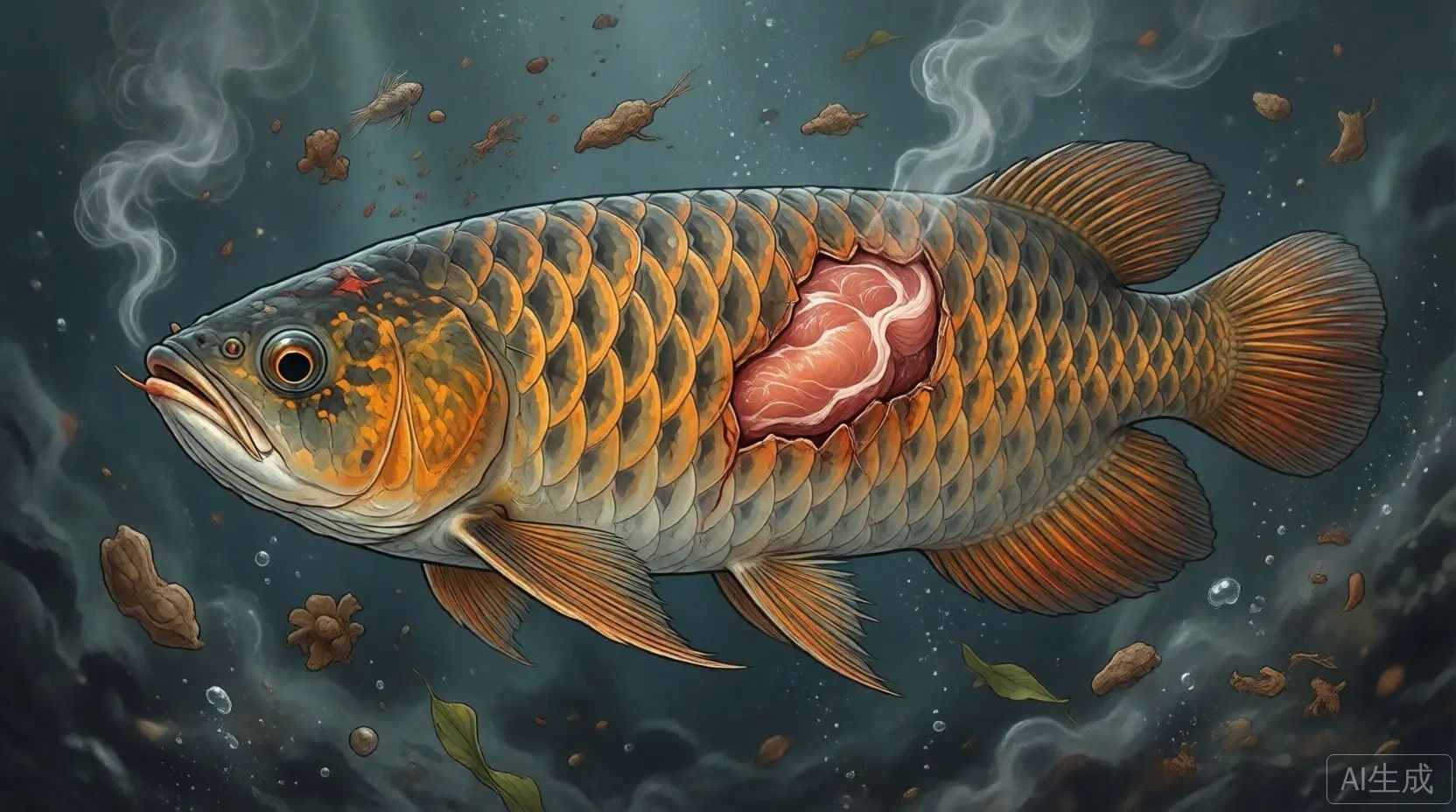 龍魚在生病期間需要特別的飲食來幫助其恢復(fù)健康，魚在生病期間需要特別的飲食來幫助其恢復(fù)健康