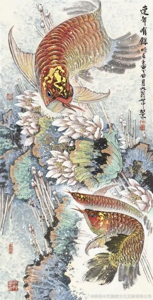 給我推薦一些金龍魚國畫的名家作品（著名的金龍魚國畫名家作品推薦：張大千《山水》系列）