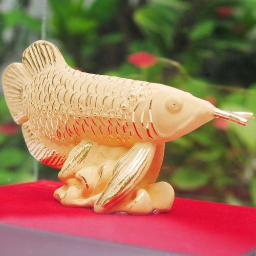 絨沙金金龍魚有哪些款式？（絨沙金金龍魚擺件）