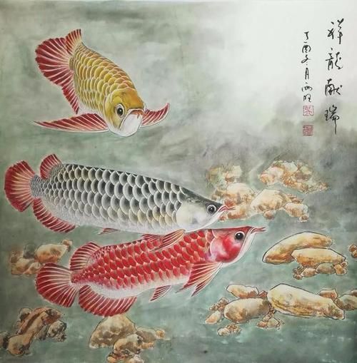 能推薦一些工筆金龍魚的名家作品嗎？（工筆金龍魚名家作品）