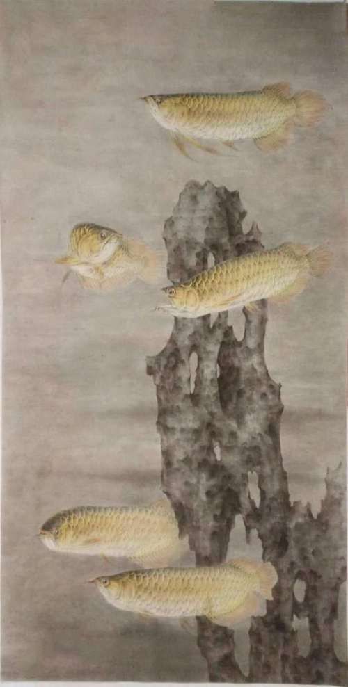 能推薦一些工筆金龍魚的名家作品嗎？（工筆金龍魚名家作品）