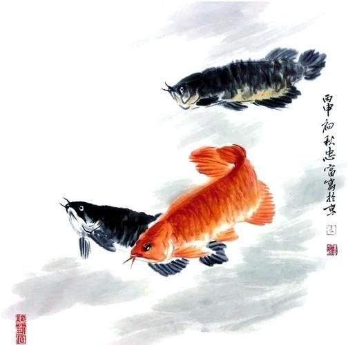 能推薦一些工筆金龍魚的名家作品嗎？（工筆金龍魚名家作品）
