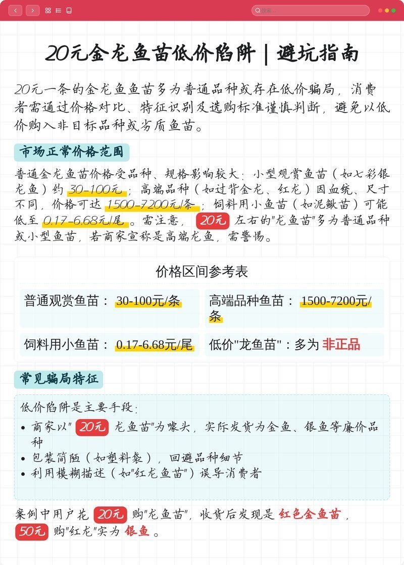 古典龍魚和金龍魚苗的價格差異大嗎？（古典龍魚和金龍魚苗哪個更值得購買？）