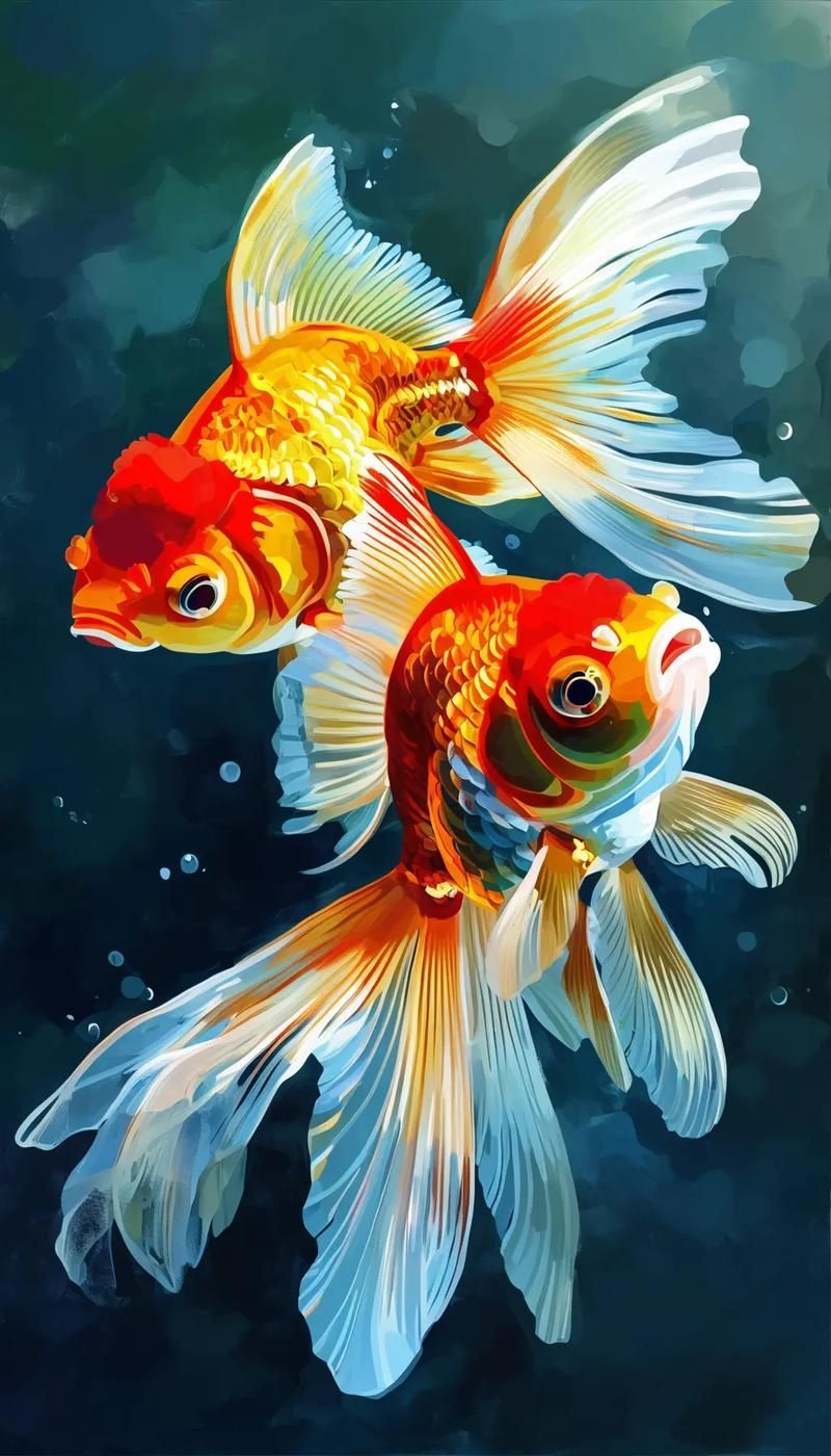 給我一些金魚的高清大圖（金魚品種的高清圖鑒清單，給我一些金魚的高清動態圖）