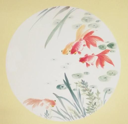 有沒有國畫金魚的視頻教程