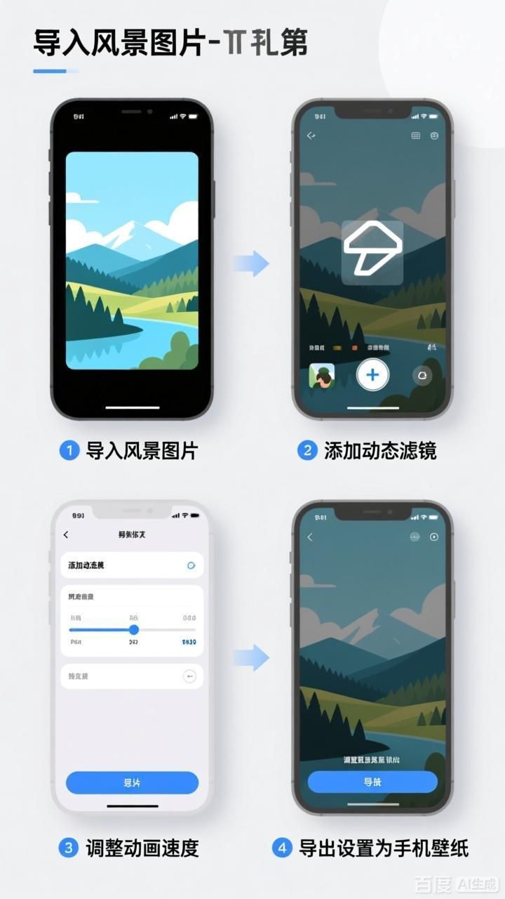 如何制作自己的手機動態壁紙（如何制作手機動態壁紙）