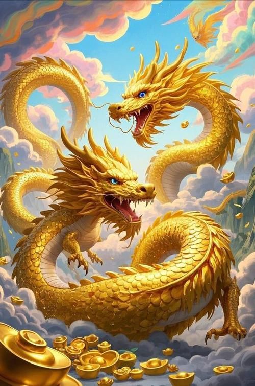 有哪些高清的招財金龍圖片（招財金龍圖片有哪些尺寸可選）