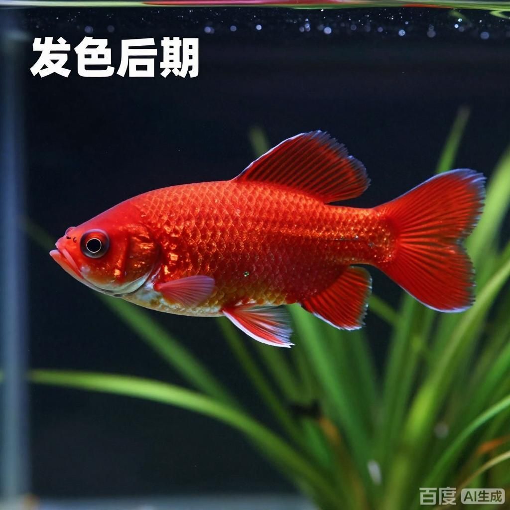 紅龍發色周期對比，紅龍魚發色周期對比