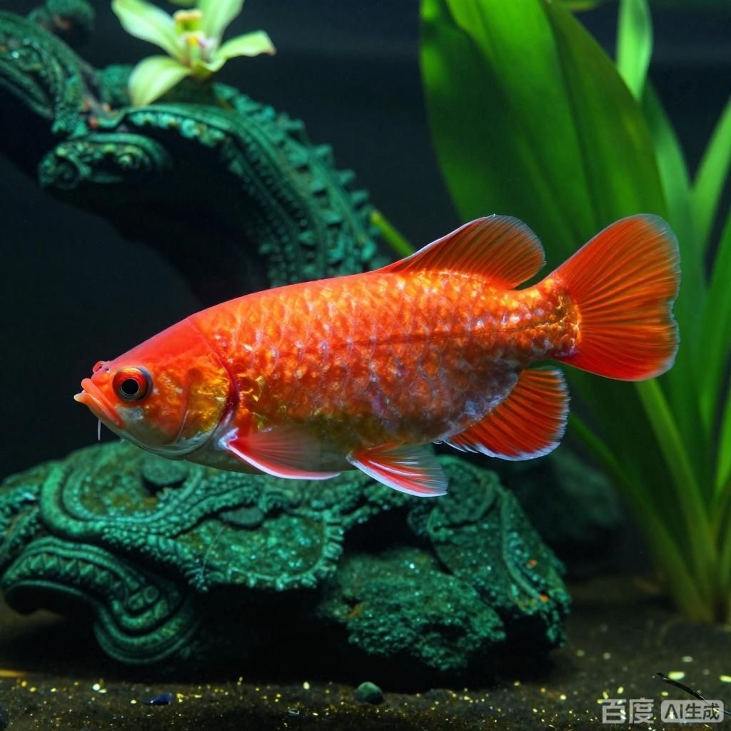 橘紅龍魚的發(fā)色過程是怎樣的，如何判斷橘紅龍魚是否開始發(fā)色