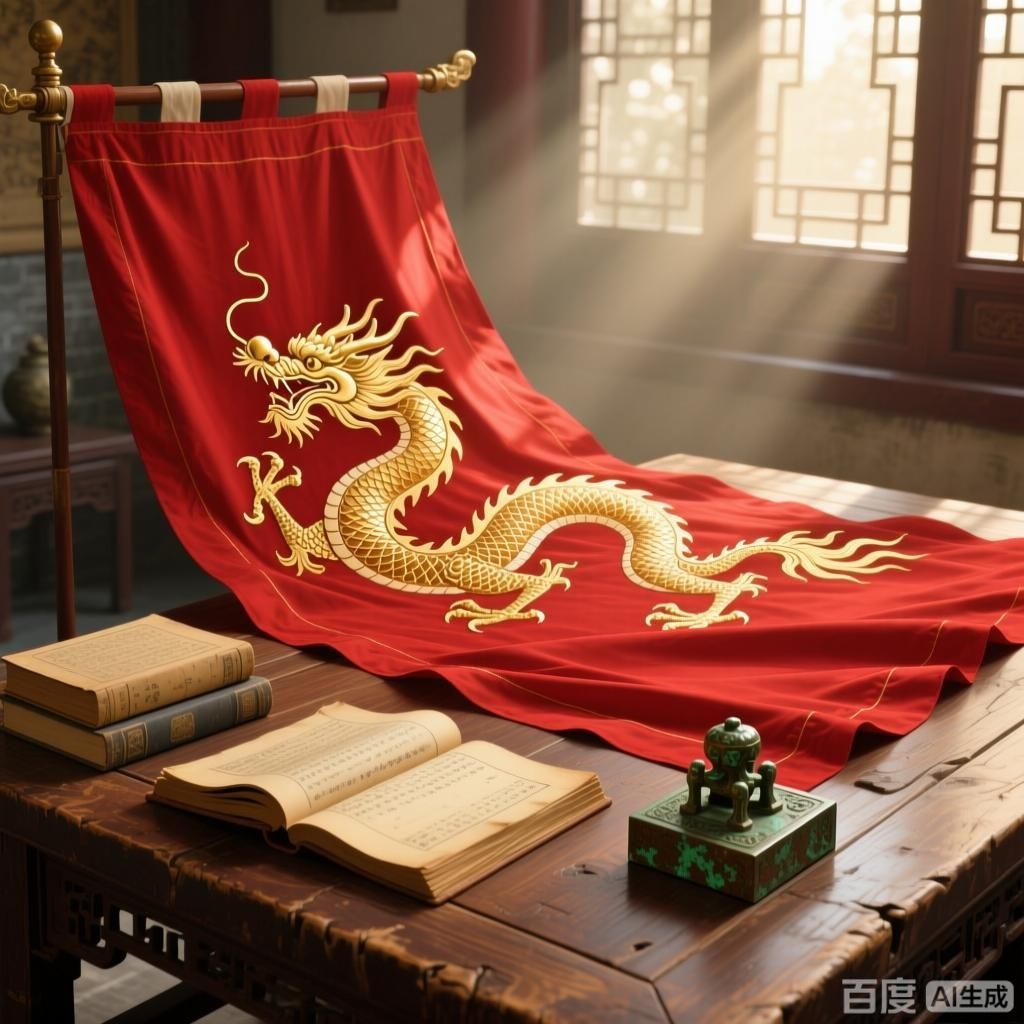 詳細(xì)解釋紅龍旗的象征意義，紅龍旗的設(shè)計(jì)靈感來源