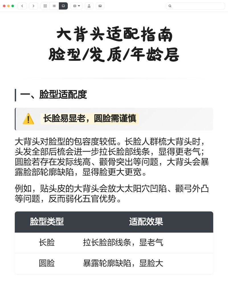 大背頭適合哪些年齡層的人，大背頭適合25歲以上男士背頭發(fā)型適合什么發(fā)型