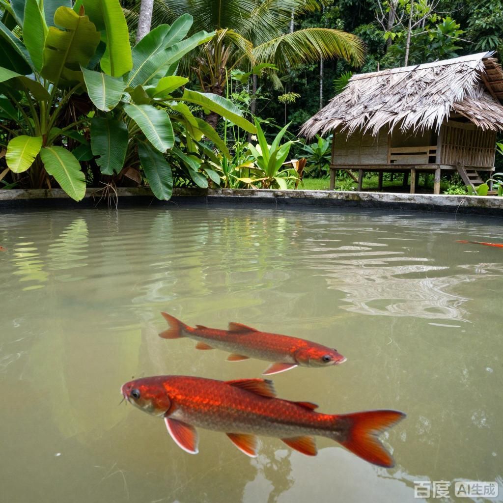 印尼紅龍魚的主要養殖地區有哪些，印尼紅龍魚養殖場景