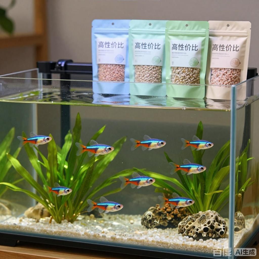 給我推薦幾款性價比高的孔雀魚飼料，幾款性價比高的孔雀魚飼料推薦