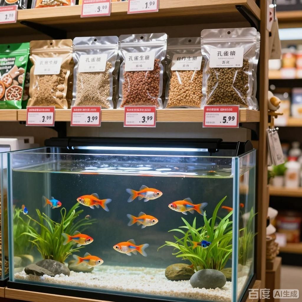 給我推薦幾款性價比高的孔雀魚飼料，幾款性價比高的孔雀魚飼料推薦