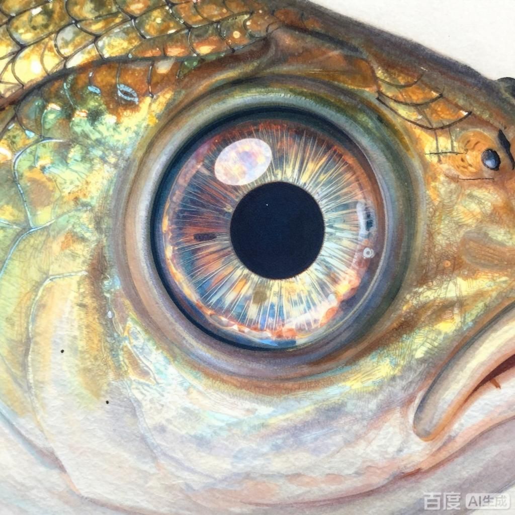 如何繪制金龍魚放大100倍的圖片，如何繪制一幅放大100倍的金龍魚100倍放大圖片的技巧