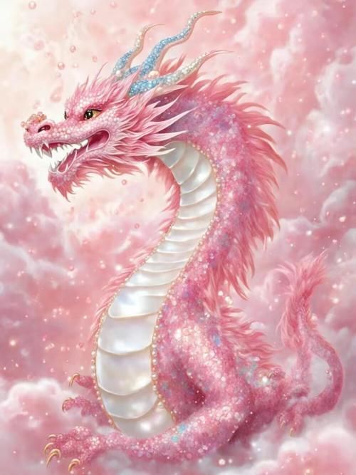 給我一些紅龍上色的參考圖片，紅龍上色參考圖片