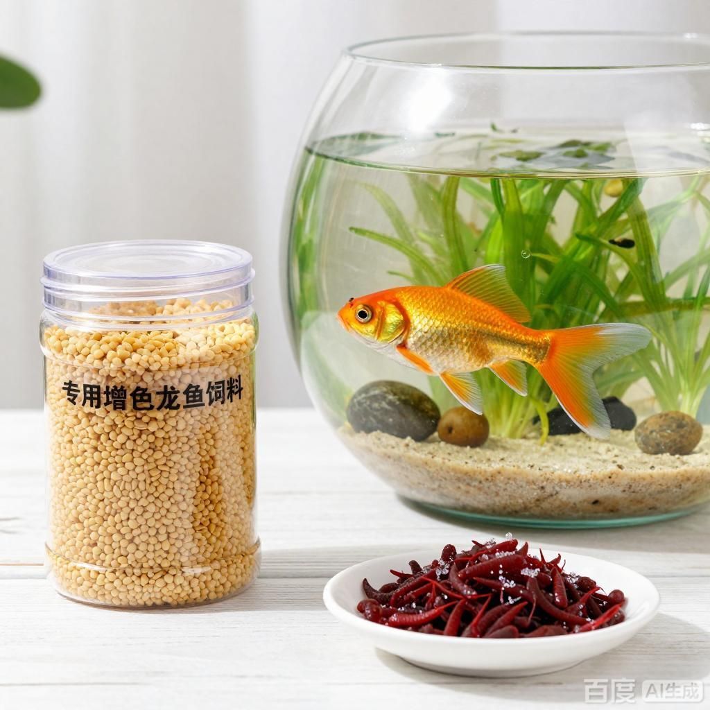 如何為龍魚發色選擇最佳食物，如何為龍魚選擇增色食物