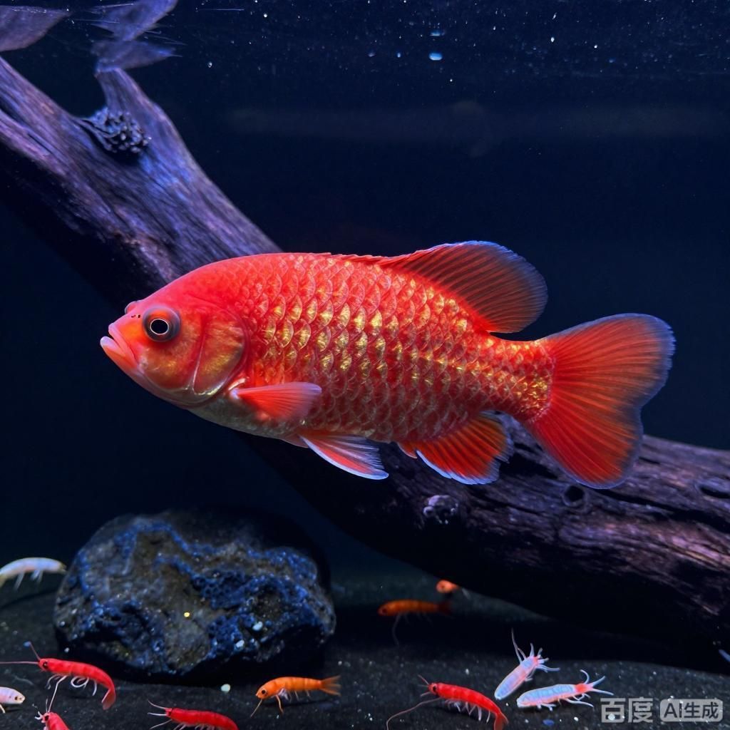 如何為龍魚發色選擇最佳食物，如何為龍魚選擇增色食物