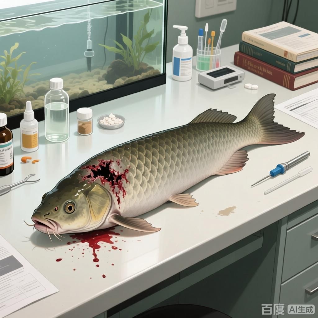 給我一些治療龍魚爛頭病的成功案例，獸醫分享治療龍魚爛頭病的成功案例圖