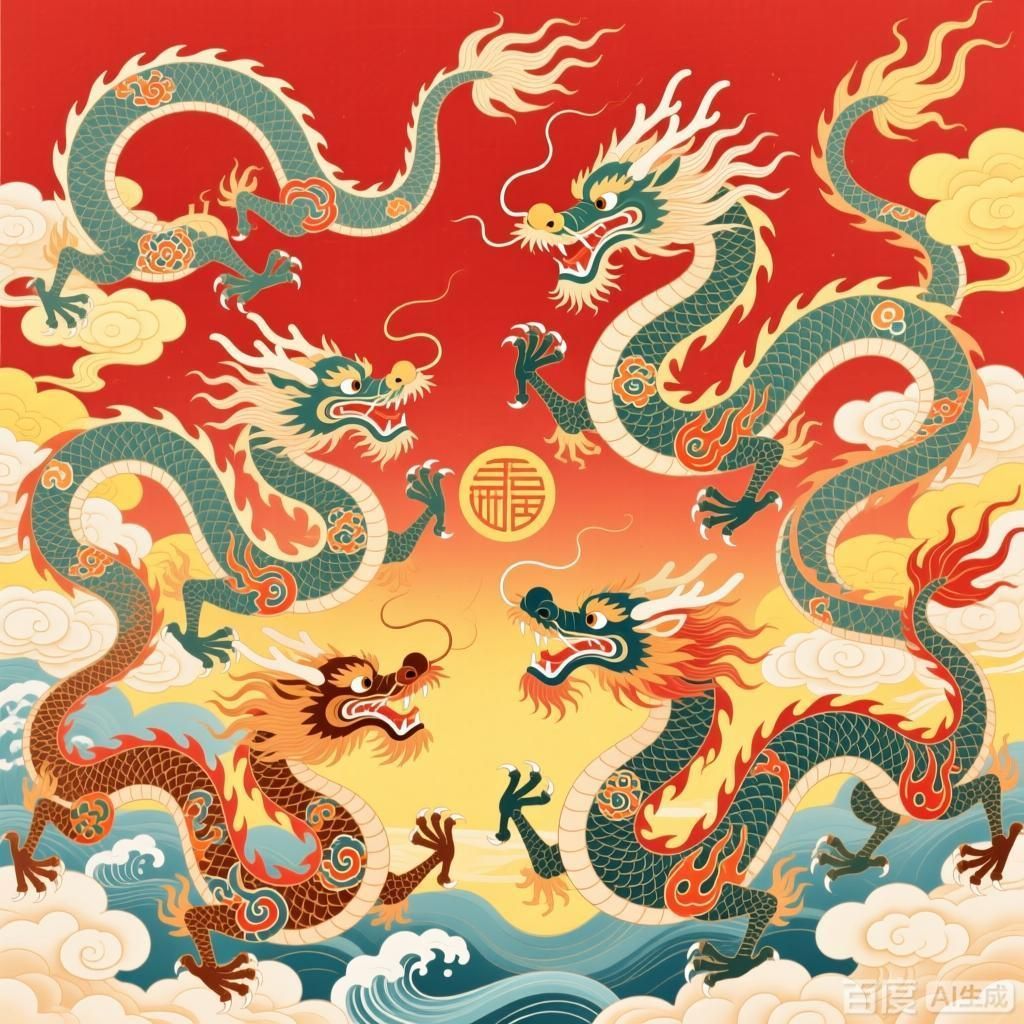 如何結(jié)合十大吉祥龍?jiān)O(shè)計(jì)圖案，十大吉祥龍?jiān)O(shè)計(jì)圖案