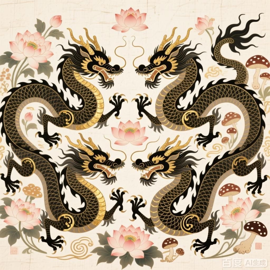 如何結(jié)合十大吉祥龍?jiān)O(shè)計(jì)圖案，十大吉祥龍?jiān)O(shè)計(jì)圖案