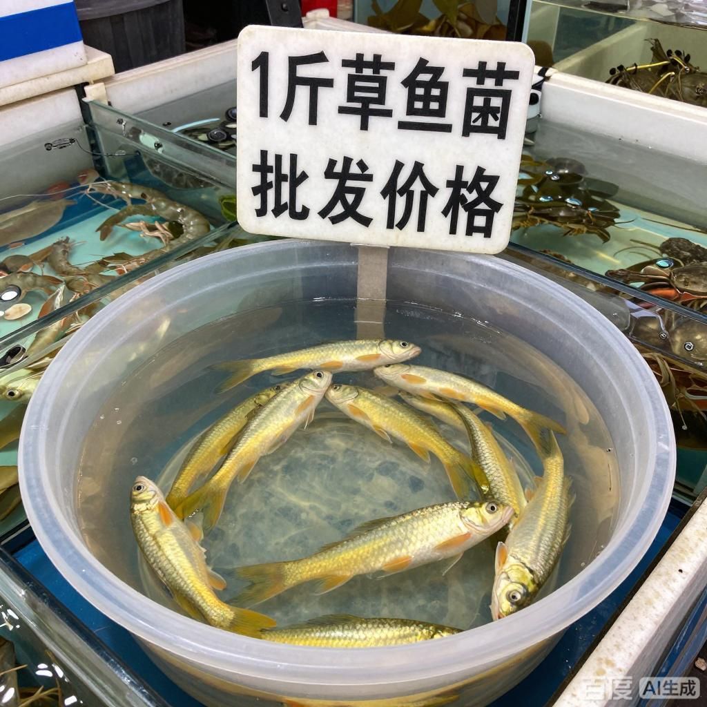 1斤草魚苗批發(fā)價格，草魚苗批發(fā)價格