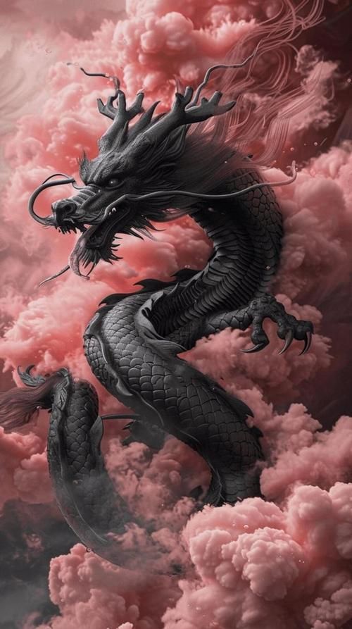 能否提供更多關(guān)于黑龍的圖片，關(guān)于黑龍的圖片特征和可能的視覺(jué)內(nèi)容