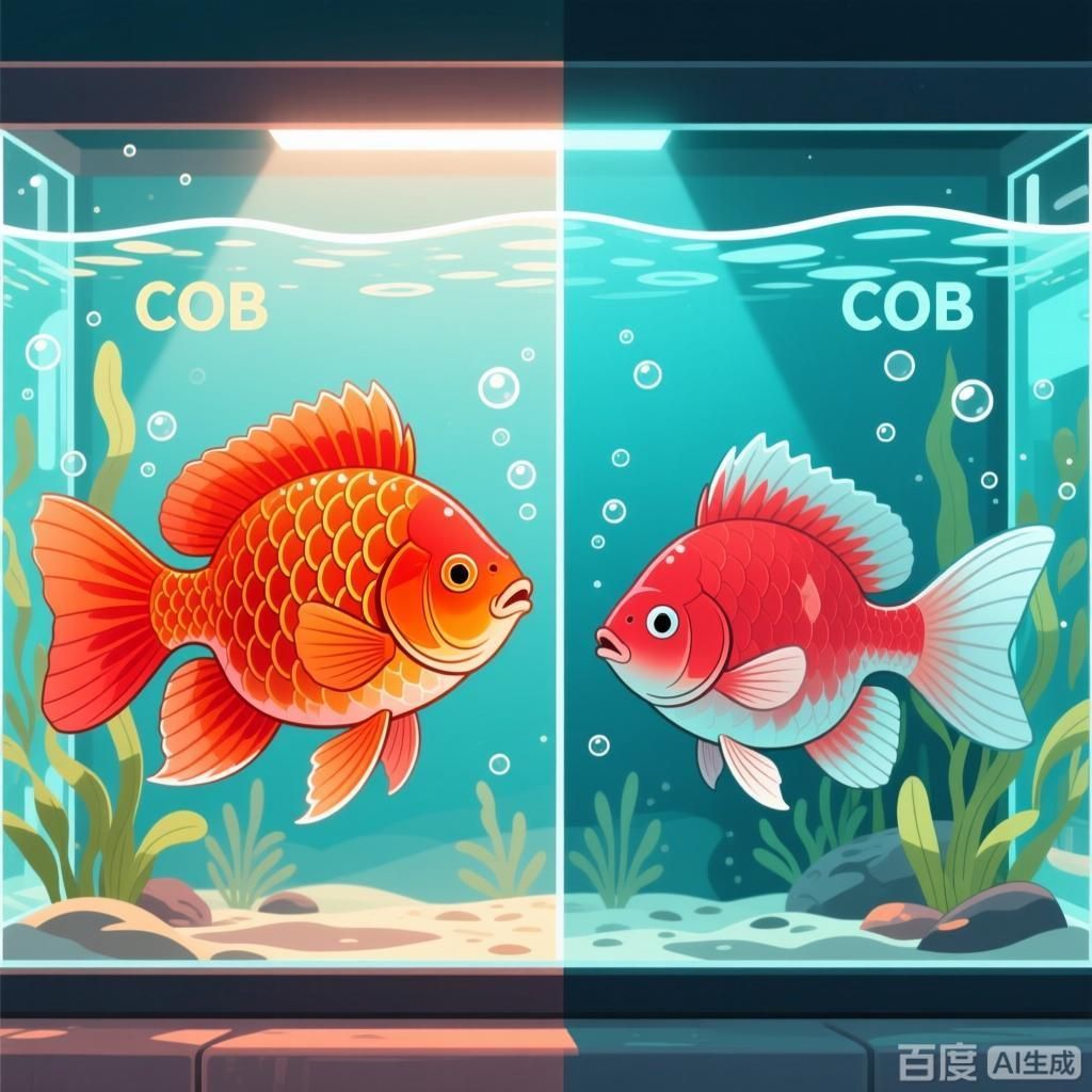 COB光源對紅龍魚發色有何影響？，b光源對紅龍魚發色的影響