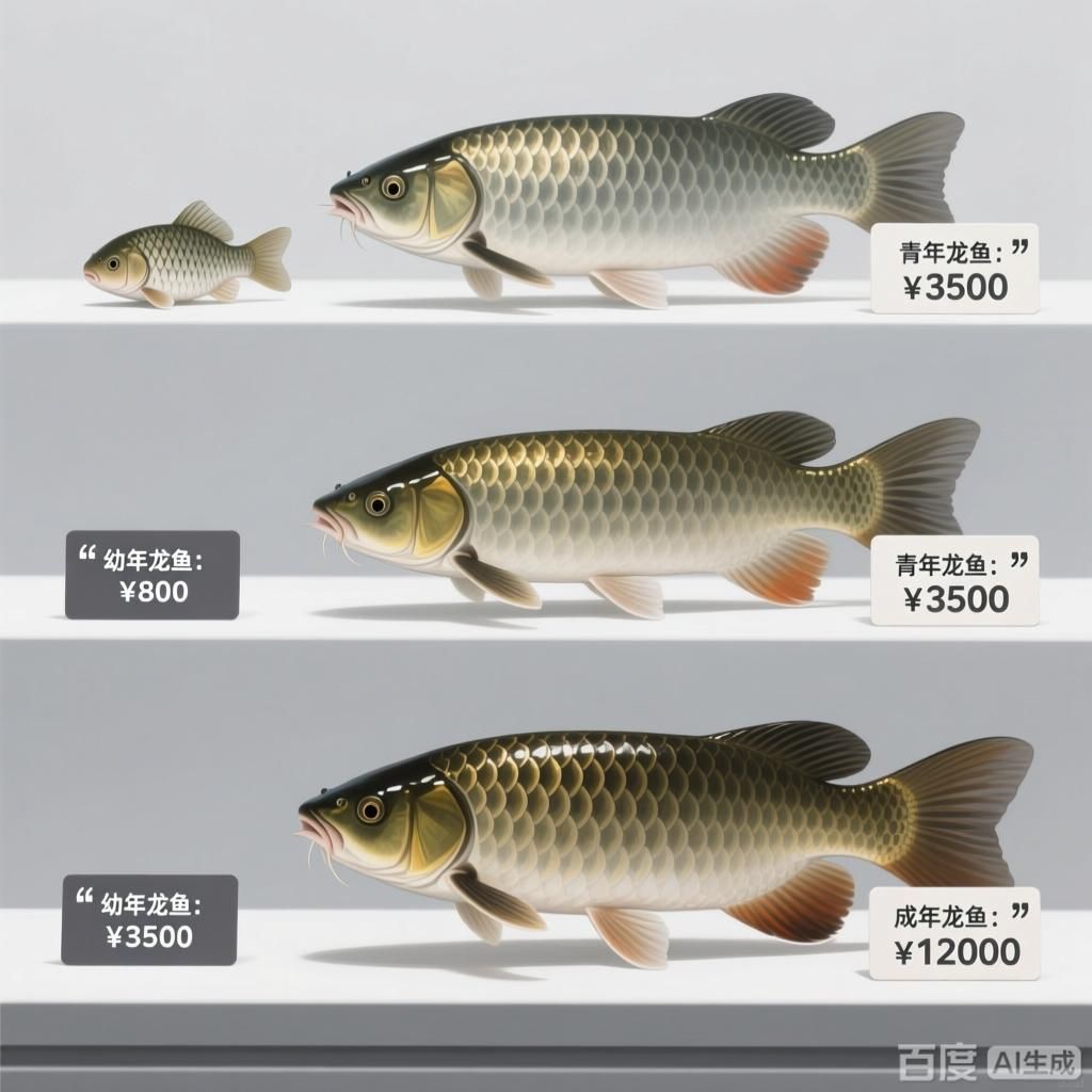 能否提供更詳細的龍魚價格解析，龍魚價格是由多種因素決定的