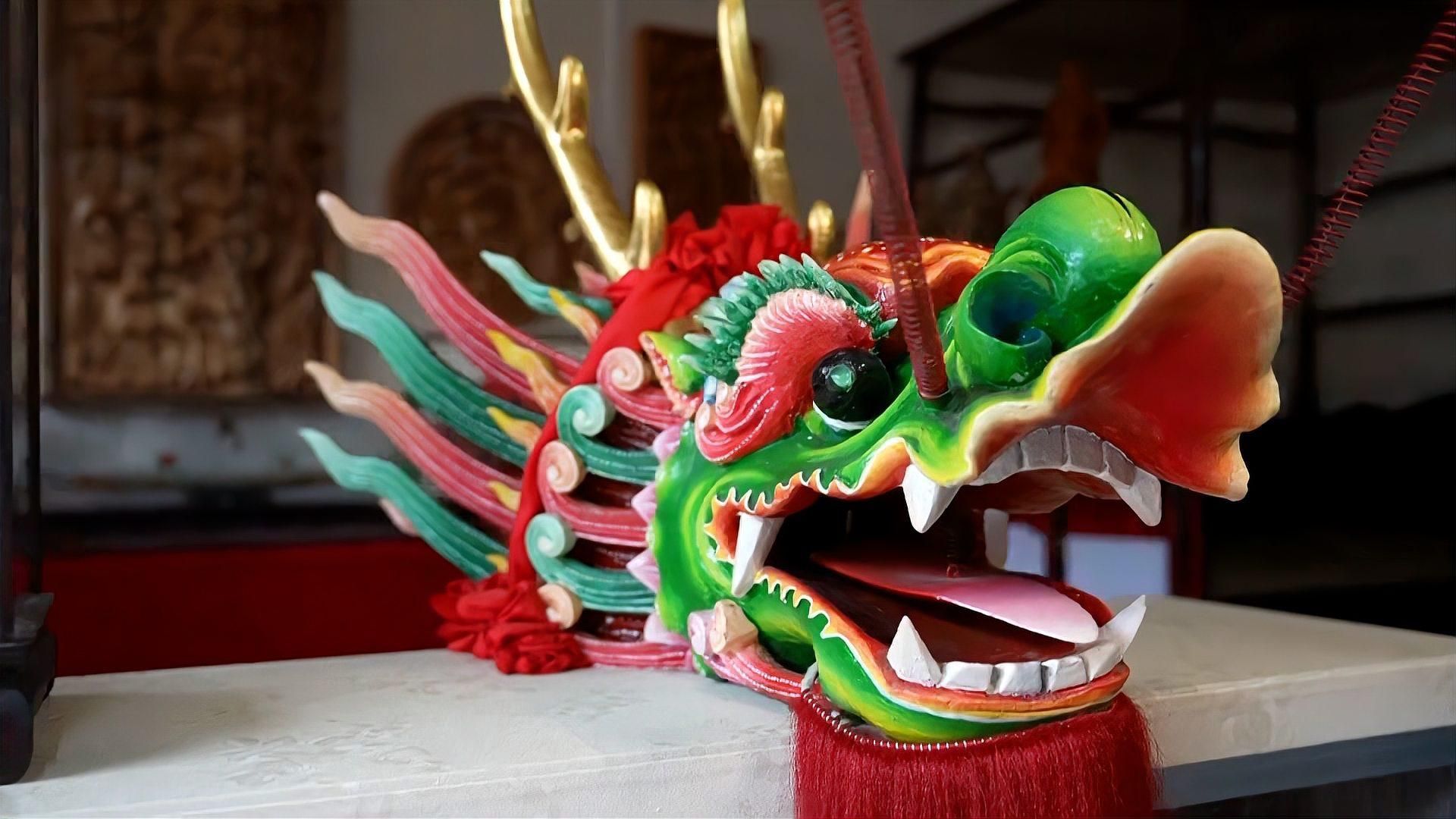 有哪些著名的木雕龍頭作品，中國木雕藝術之龍