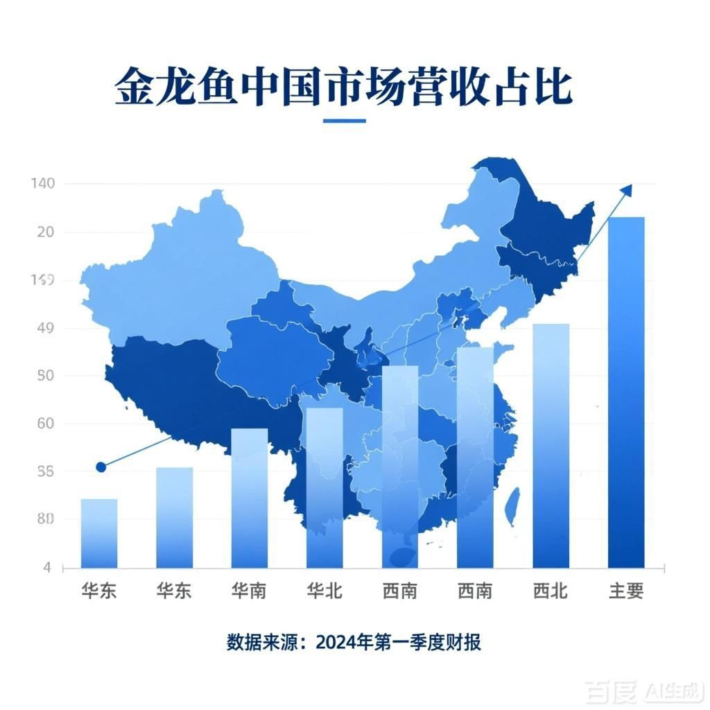 請提供金龍魚在中國市場的詳細數據，金龍魚在中國市場的占有率是多少