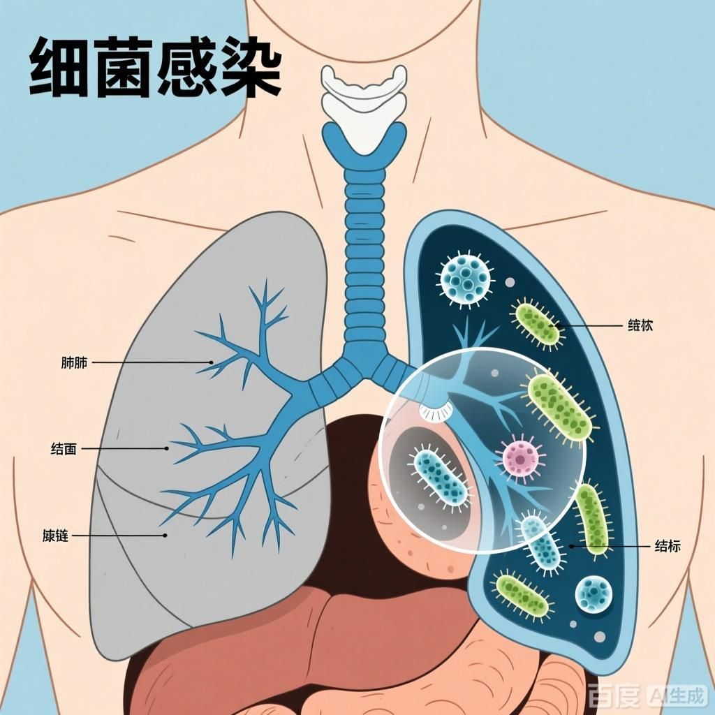 能否提供更多感染類型的信息，4張醫學科普類插畫