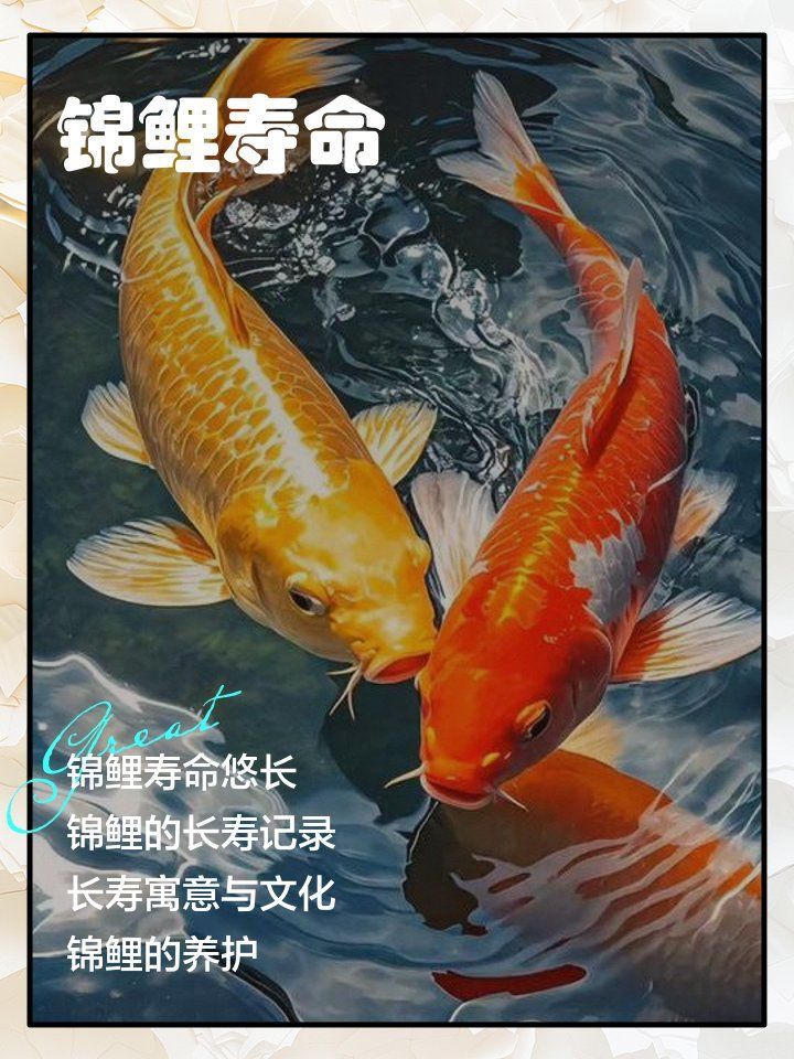龍魚和錦鯉的壽命有多長，錦鯉和龍魚哪個更長壽？