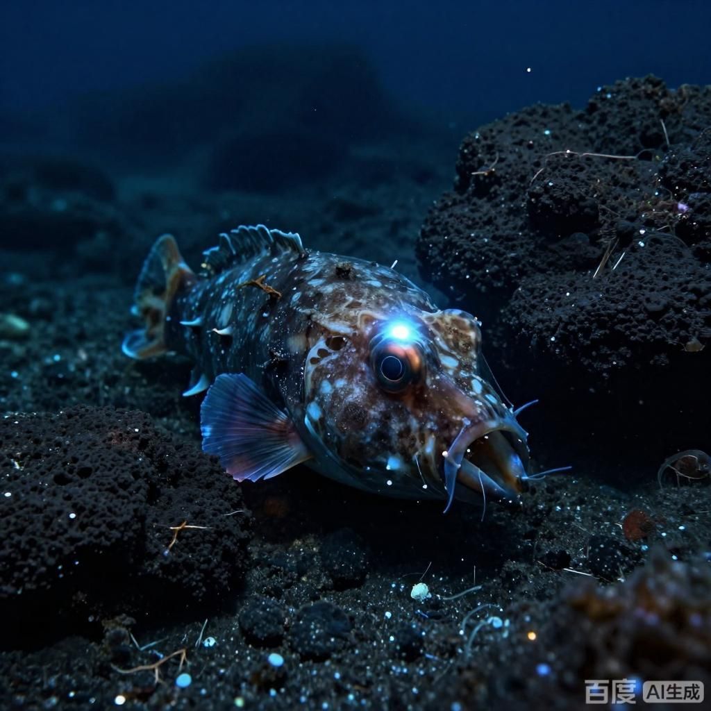 能詳細說說深海鮟鱇魚嗎，深海[需手動填充][需手動填充]魚有哪些獨特的生存策略能否提供更多關于深海[需手動填充][需手動填充]魚