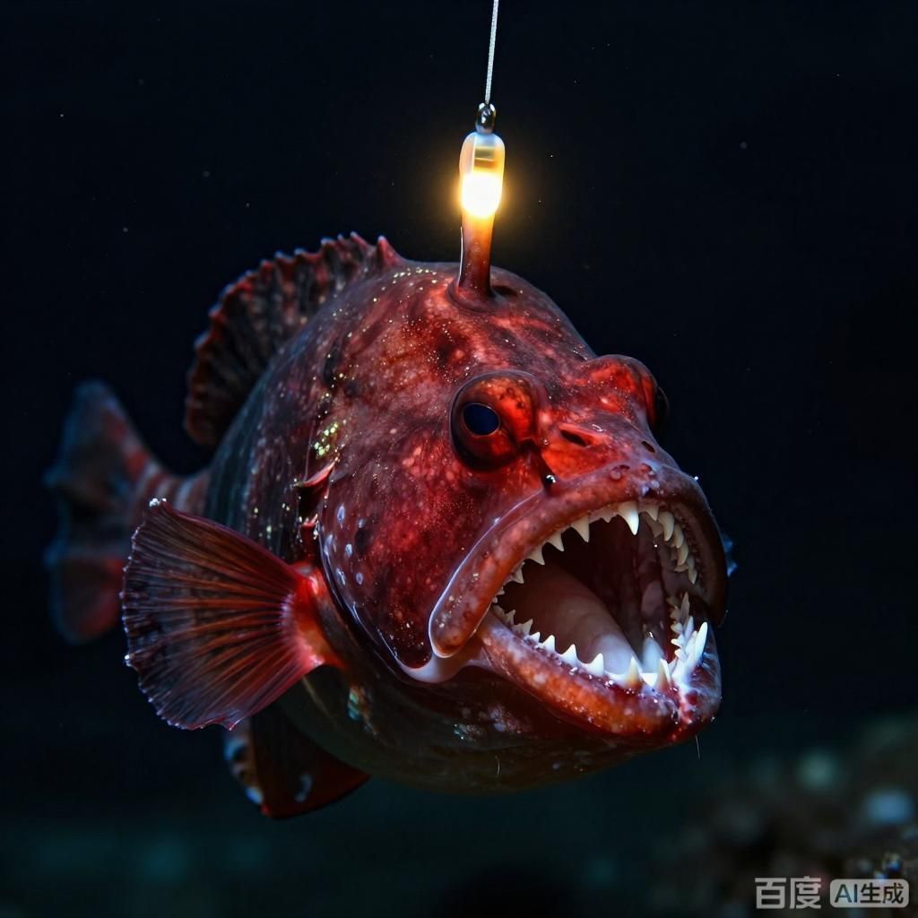 能詳細說說深海鮟鱇魚嗎，深海[需手動填充][需手動填充]魚有哪些獨特的生存策略能否提供更多關于深海[需手動填充][需手動填充]魚