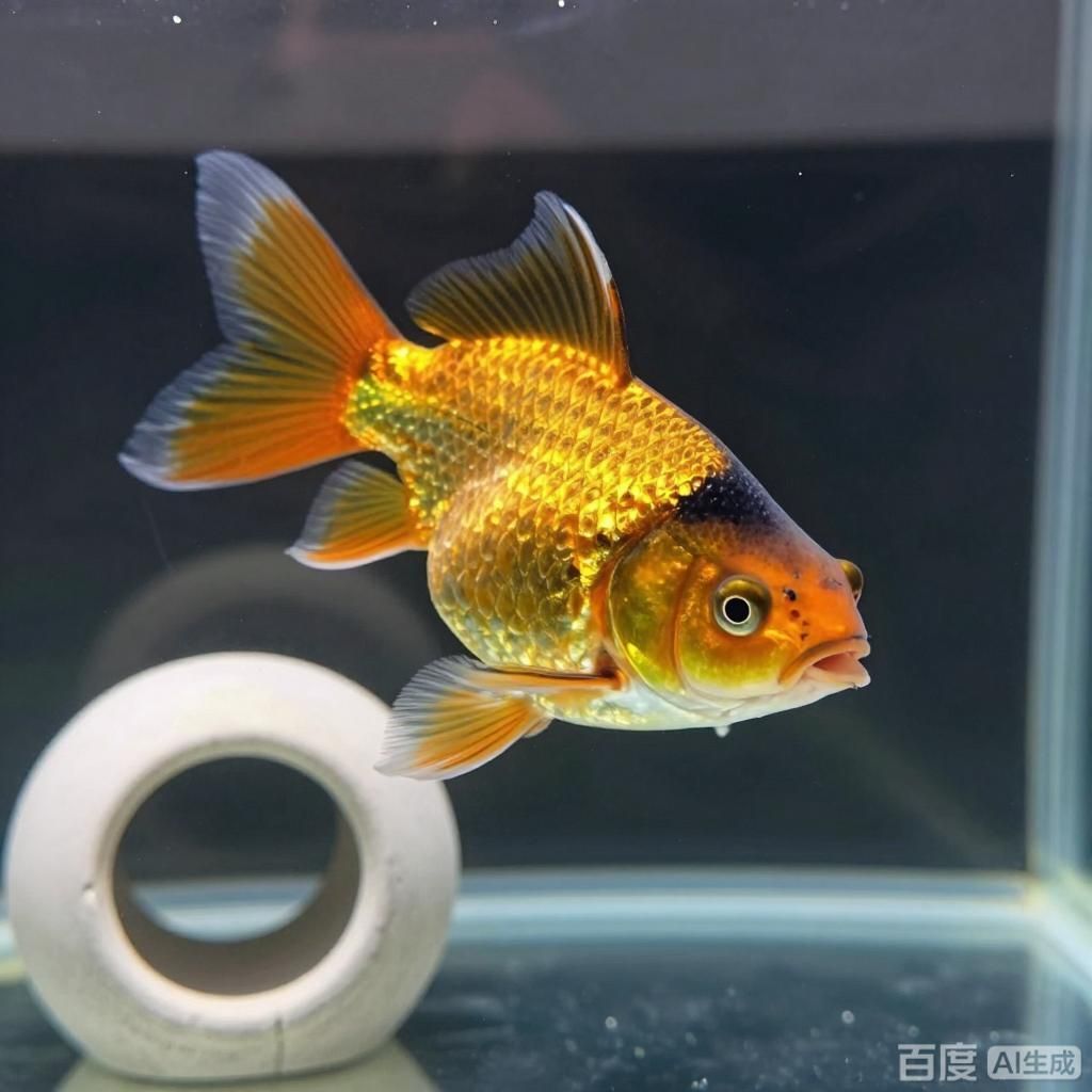 龍魚有一個鱗片發黑，如何判斷龍魚鱗片發黑的原因？