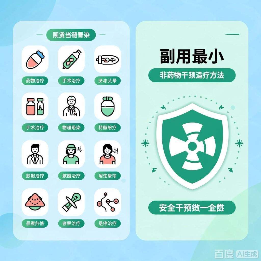 哪種治療方法副作用最小，哪種治療方式副作用最小