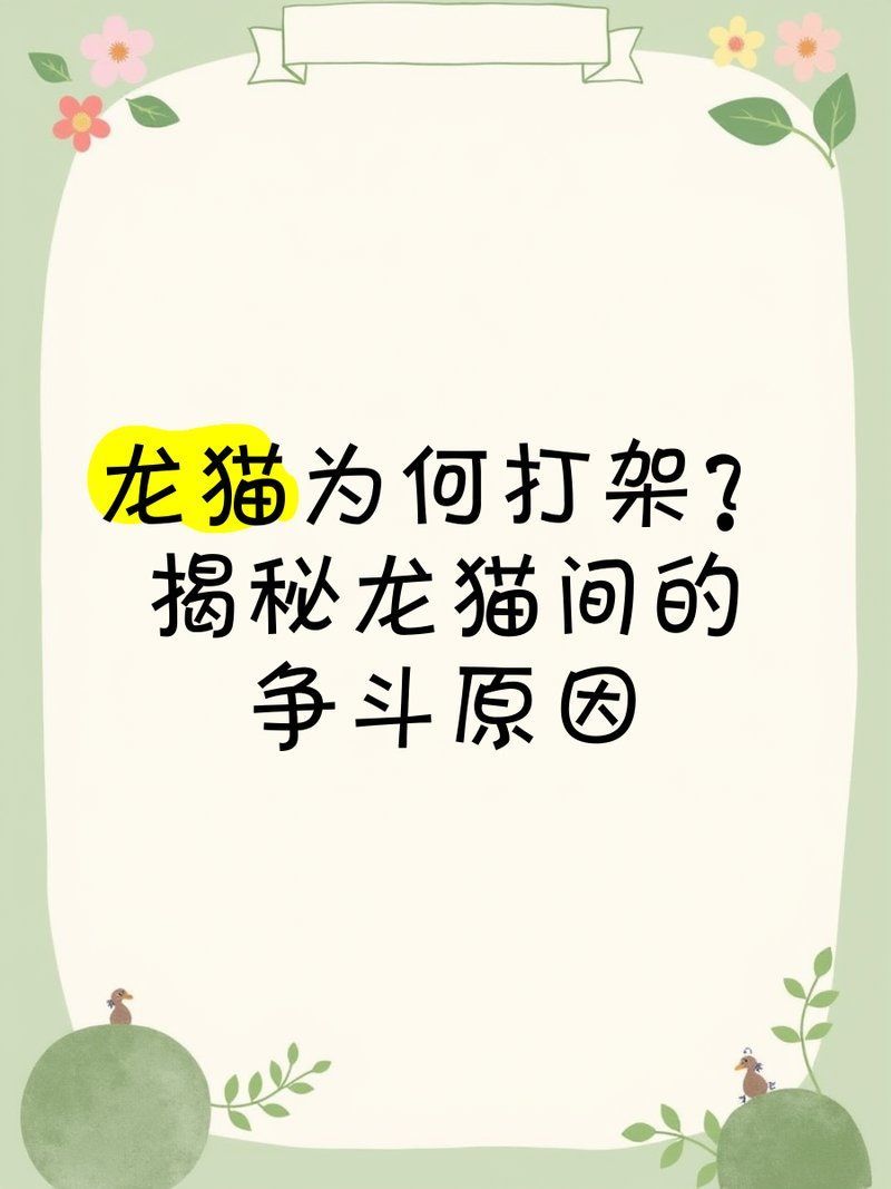 雙養(yǎng)龍貓時(shí)如何減少打架風(fēng)險(xiǎn)，養(yǎng)龍貓時(shí)