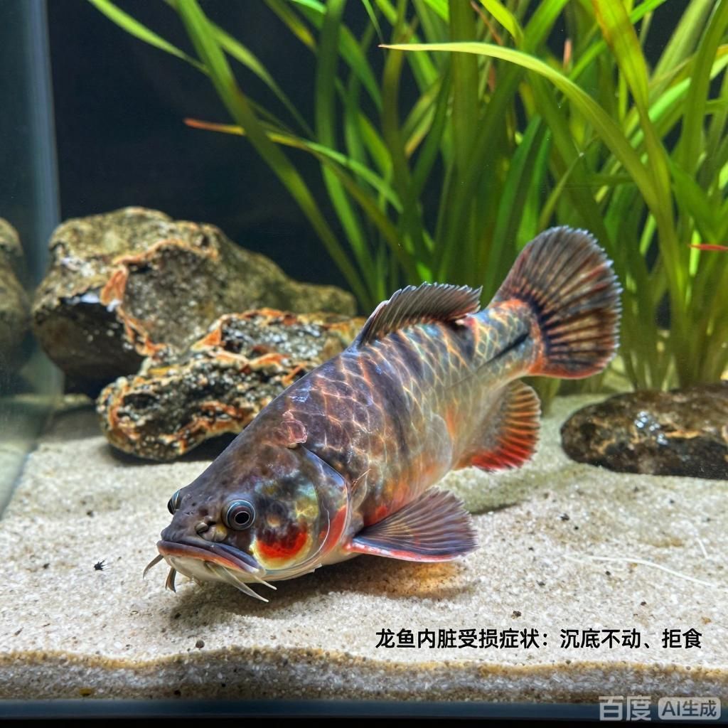 龍魚內臟受損癥狀，魚內臟受損的癥狀通常表現為以下幾個方面，龍魚內臟受損如何治療