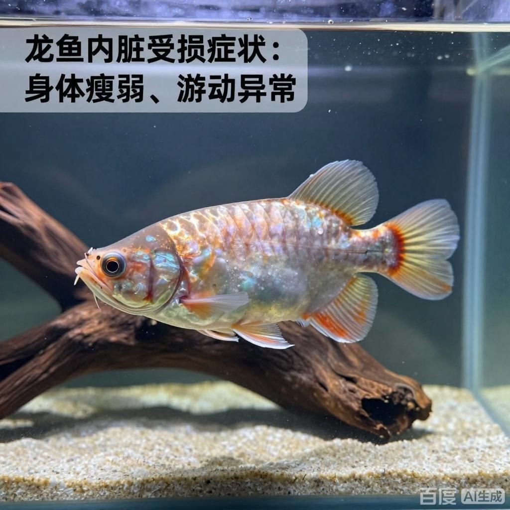 龍魚內臟受損癥狀，魚內臟受損的癥狀通常表現為以下幾個方面，龍魚內臟受損如何治療