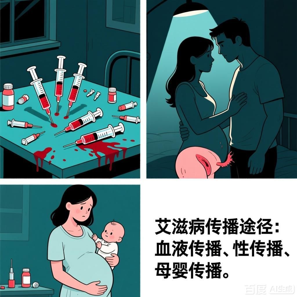 人類艾滋病有哪些傳播途徑，艾滋病傳播途徑