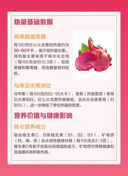 紅龍純血的營養價值，紅心火龍果的營養價值系統解析紅龍純血的食用方法
