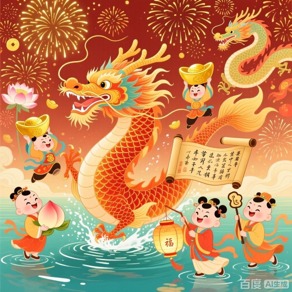 龍魚與其他吉祥物的搭配，龍魚與其他吉祥物的搭配方式