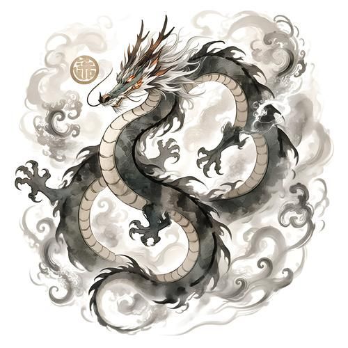 有哪些著名的龍風水圖片，云龍戲風水圖 有哪些著名的龍風水圖片，云龍戲風水圖 龍魚百科 第2張