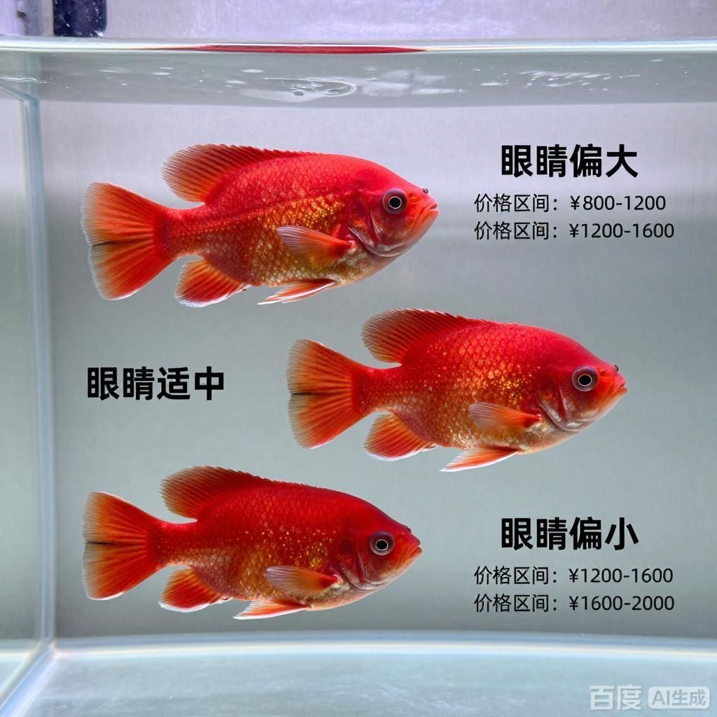 紅龍魚眼睛大小與價格的關系，紅龍魚的眼睛大小與價格之間的關系