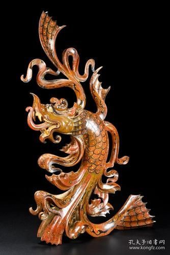 龍頭魚玉擺件有哪些款式，中國傳統(tǒng)玉器中的龍頭魚玉擺件，寓意吉祥、富貴和長壽