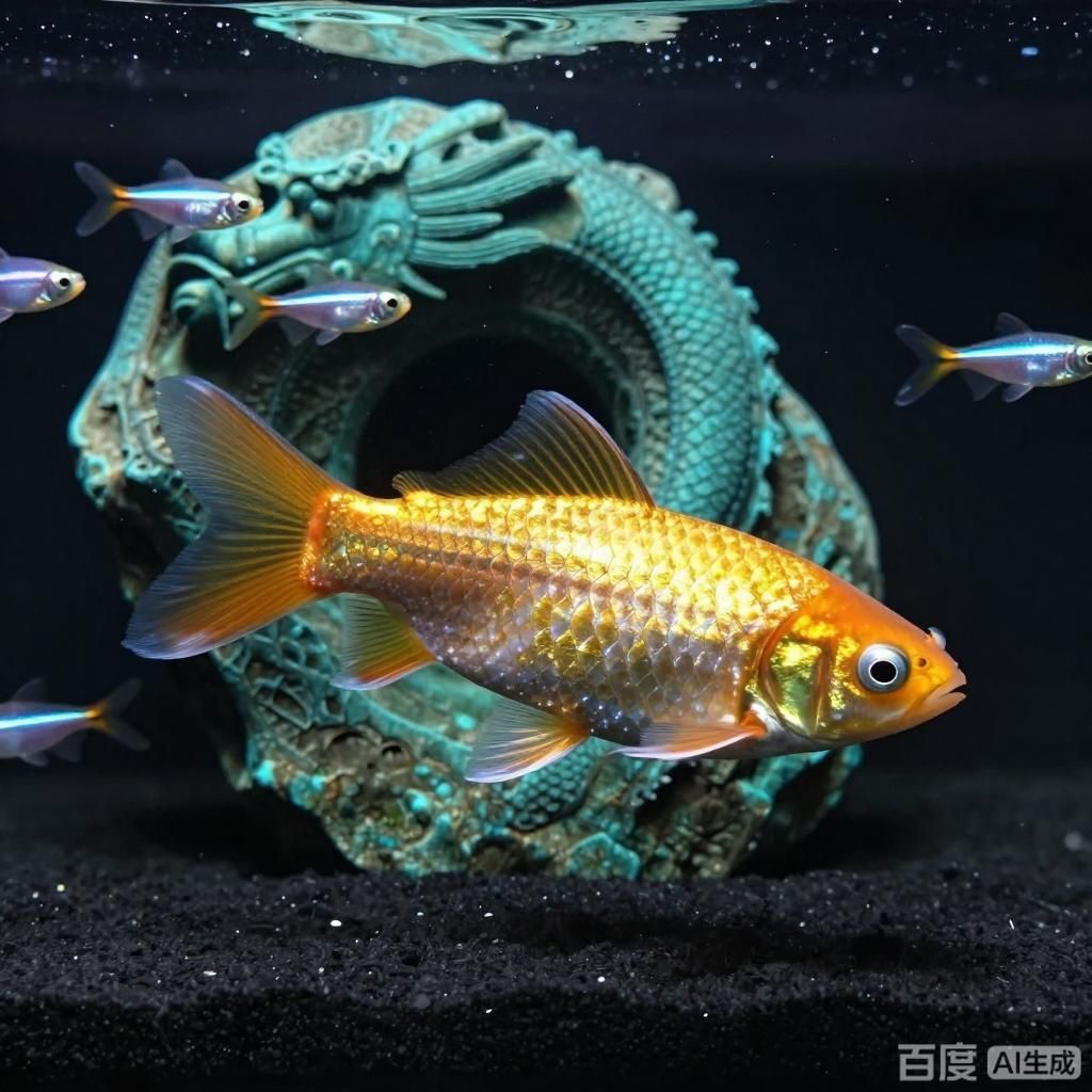 龍魚有個眼珠全是白色的，詳解龍魚有個眼珠全是白色的現象，龍魚眼部發白有哪些可能的原因