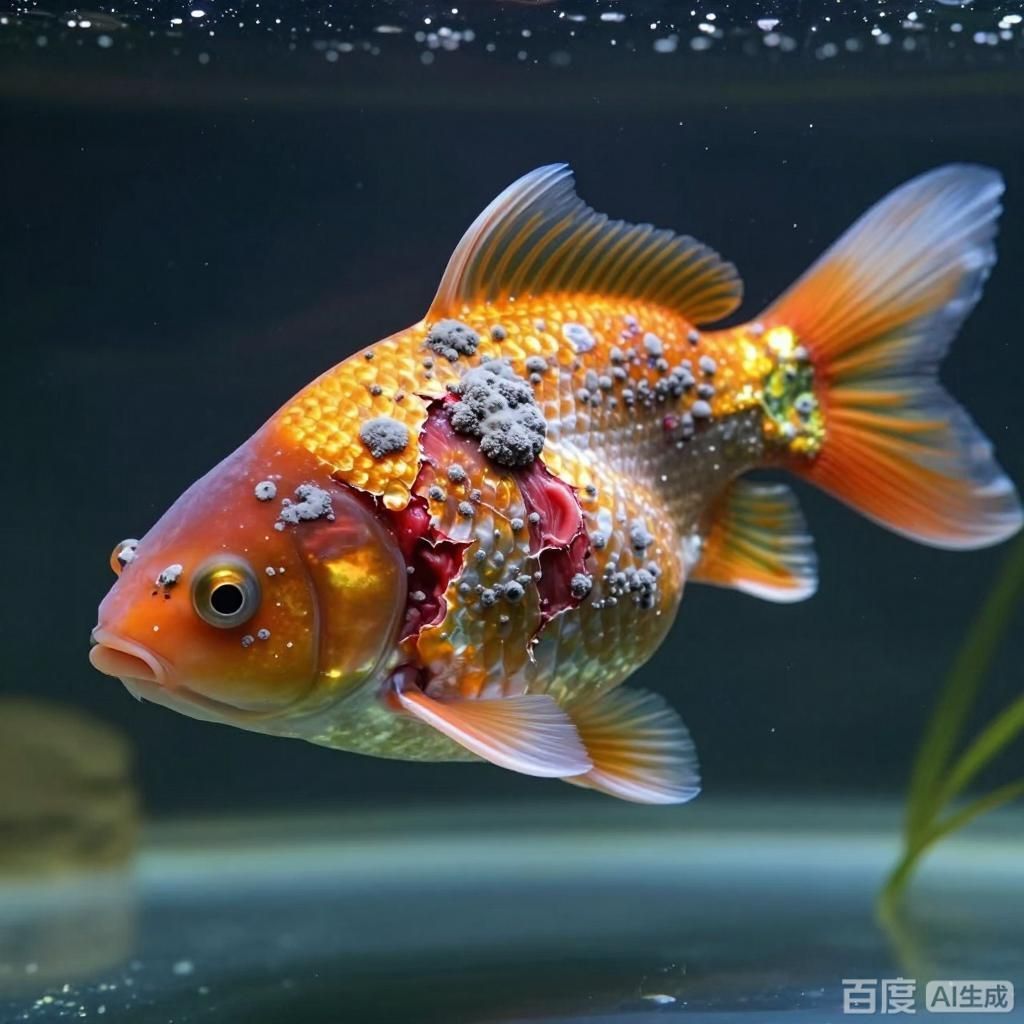 詳細解釋龍魚體表細菌感染的癥狀，關于龍魚體表細菌感染的癥狀圖