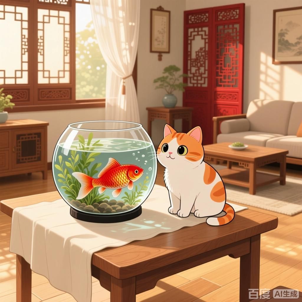 招財貓和龍魚混養的好處，招財貓和龍魚混養有哪些注意事項招財貓和龍魚混養有哪些注意事項
