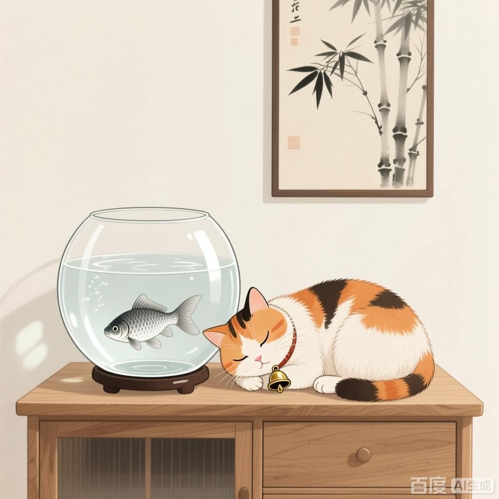 招財貓和龍魚混養的好處，招財貓和龍魚混養有哪些注意事項招財貓和龍魚混養有哪些注意事項